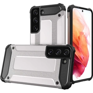 Aqua Aksesuar Galaxy S22 Plus Kılıf Çift Katmanlı Tank Silikon Kapak
