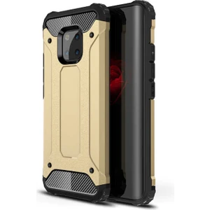 Aqua Aksesuar Huawei Mate 20 Pro Kılıf Çift Katmanlı Tank Silikon Kapak