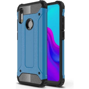 Aqua Aksesuar Huawei Y6 2019 Kılıf Çift Katmanlı Tank Silikon Kapak