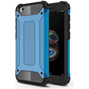 Aqua Aksesuar Xiaomi Redmi Go Kılıf Çift Katmanlı Tank Silikon Kapak
