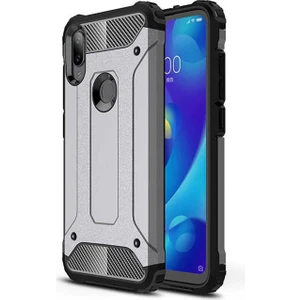 Aqua Aksesuar Xiaomi Mi Play Kılıf Çift Katmanlı Tank Silikon Kapak