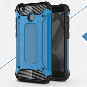 Aqua Aksesuar Xiaomi Redmi 4x Kılıf Çift Katmanlı Tank Silikon Kapak