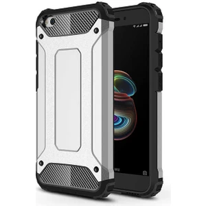 Aqua Aksesuar Xiaomi Redmi Go Kılıf Çift Katmanlı Tank Silikon Kapak