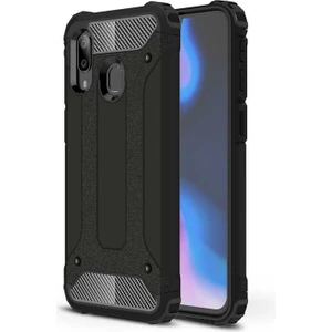Aqua Aksesuar Xiaomi Redmi 7 Kılıf Çift Katmanlı Tank Silikon Kapak