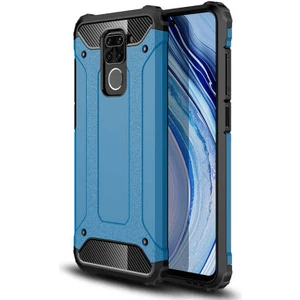 Aqua Aksesuar Xiaomi Redmi Note 9 Kılıf Çift Katmanlı Tank Silikon Kapak
