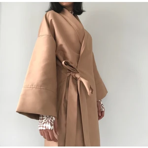 Kimonos Shop Oversize Su Itici Camel Trençkot