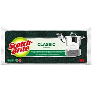 Scotch Brite Scotch-Brite 2048167 Yeşil Klasik Bulaşık Süngeri 8'li