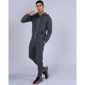 Jackus Slim 2 Erkek Gri Kapüşonlu Ceket