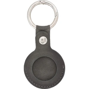 Apple Airtag Uyumlu Deri Anahtarlık Arta TN18EF Gri
