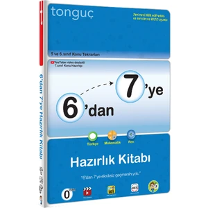 Tonguç Akademi 6' Dan 7' Ye Hazırlık Kitabı