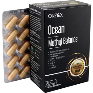 Ocean Methyl Balance Takviye Edici Gıda 60 Kapsül