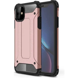 Aqua Aksesuar Apple iPhone 11 Kılıf Çift Katmanlı Tank Silikon Kapak