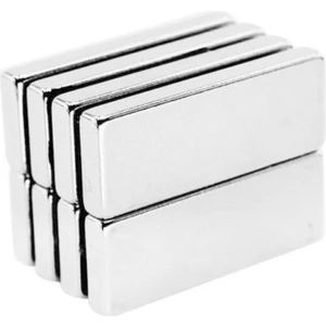 Mıknatıs Avm Güçlü Neodyum Mıknatıs Dikdörtgen 40x15x5 mm (Boy: 40 mm, En: 15 mm, Kalınlık:5 mm)