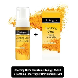 Soothing Clear Köpük 150 ml + Nemlendirici 75 ml