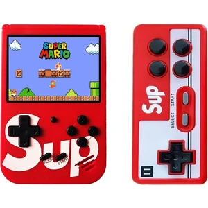Taşınabilir Video Oyun Konsolu 3" 400 Oyunlu Mini Atari Gameboy 2 Oyunculu