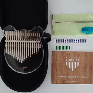 Panda Şeffaf Kalimba