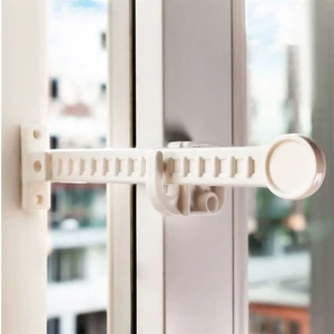 Tekno İstanbul Buffer® Bebek Çocuk Evcil Hayvan Güvenlik Ayarlanabilir Koruyucu Pencere Havalandırma Kilidi