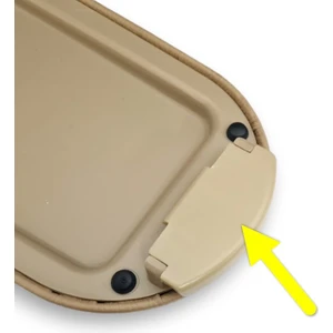 Vw Volkswagen Passat B5 1997-2000 Kol Dayama Kolçak Kapağı Açma Mandalı Düğmesi Tuşu Bej 3B0868445