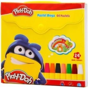 Çantalı 24 Renk Pastel Boya PLAY-PA007