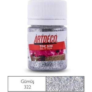Toz Sim (Glitter) 322 Gümüş