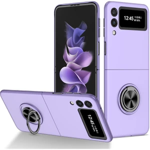 Samsung Galaxy Z Flip 3 İçin Düşmeye Karşı Koruma Telefon Kılıfı Araba Manyetik Halka Tutuculu (Yurt Dışından)