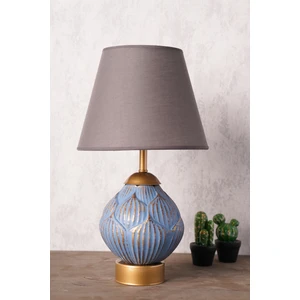Hmydesign Galet Abajur Antrasit Mavi