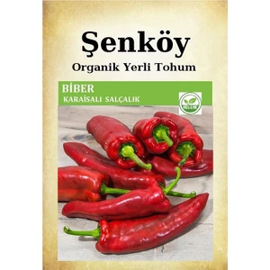 Yerli Kapya Biber Tohumu Doğal Ata Salçalık Karaisalı Biber Tohumu Pakette 10 gr 1500 Ad.