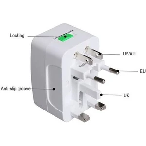 Seyahat Universal Çoklu Priz Adaptörü Akım Korumalı 10A 250V Universall