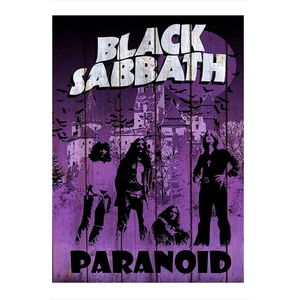 Black Sabbath Hediyelik Ahşap Tablo