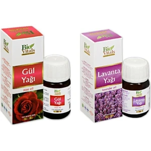 Bio Vitals Buhurdanlık Gül ve Lavanta Yağı 2li Set