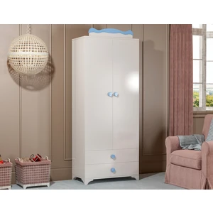 SAHRA 058 2 Kapılı Dolap MAVİ