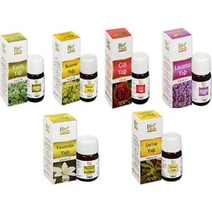 Bio Vitals Kekik Rezene Gül Lavanta Yasemin Defne-Aromatik Masaj-Cilt Bakım Yağ Seti