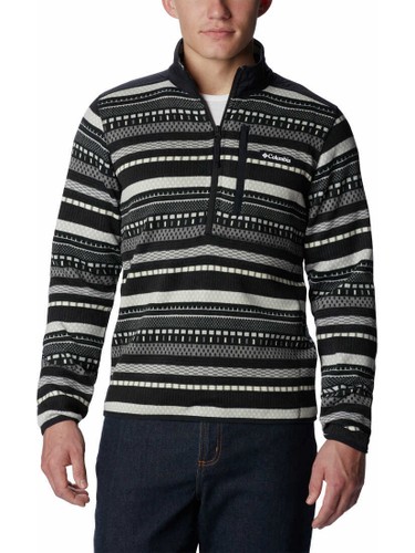 columbia sweater weather printed half zip