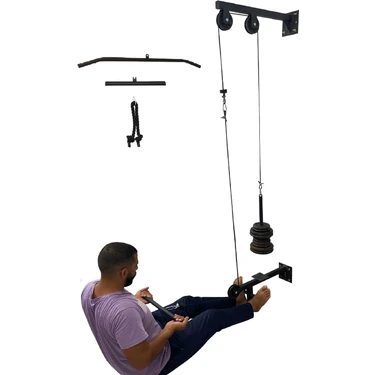 Esi Fitness Cable Crossover Lat Station  Çalışma