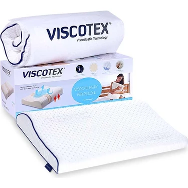 Visco Boyun Destekli Ortopedik Bebek Yastığı 50x30x6/4