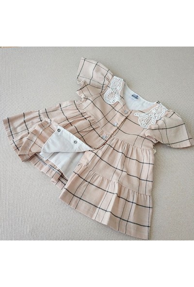 Baby Z Çıtçıtlı Bebek Elbisesi