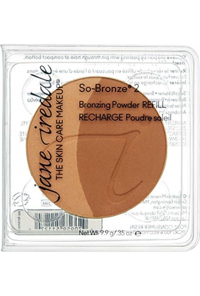 Jane Iredale So-Bronze 2 Bronzing Powder -Bronzlaştırıcı Allık ( Refill ) 1 Paket (1 x 9.9 G)