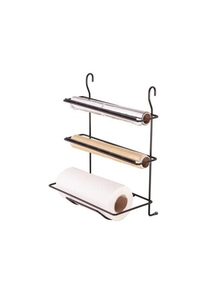 MG032 Askılı Folyoluk -Siyah Krom