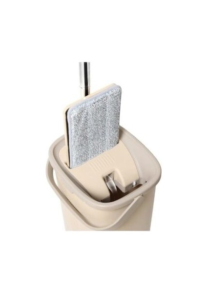 Tablet Mop Yer Duvar Silme Microfiber Paspas Pratik Temizlik Seti + 2 Yedek Bez