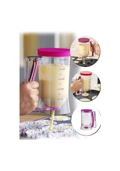 900 ml Ölçekli Hamur Dağıtıcı