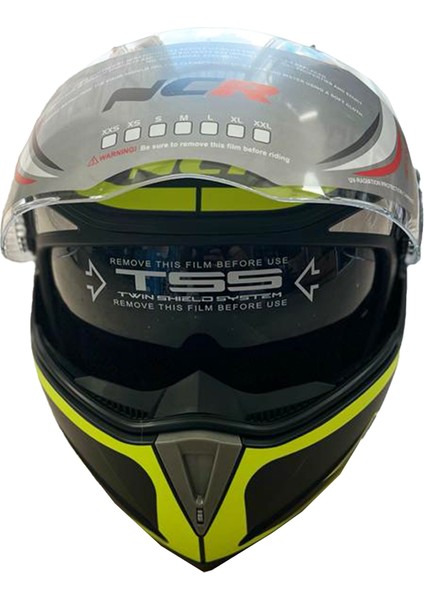 Çene Açılır Kask Action 13007