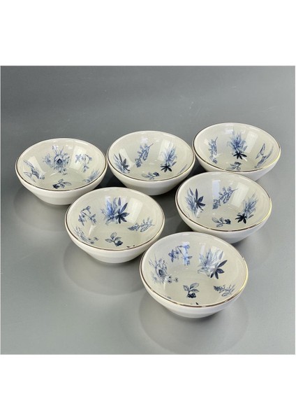 Lüx Seri Porselen 6 Lı 10 cm Sosluk