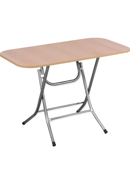 60 cm x 110 cm Katlanir Masa Pratik Mutfak Yemek Balkon Ders Çalışma Masası