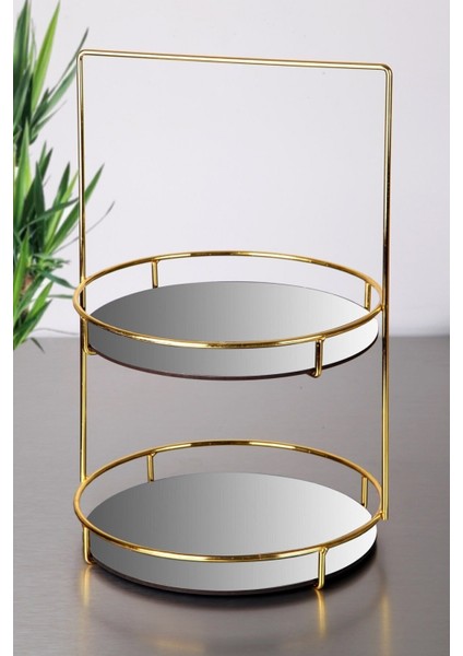 42CM 2 Katlı Lüx Ikramlık
