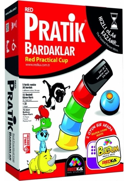 Pratik Bardaklar Zeka ve Dikkat Geliştirici Oyun
