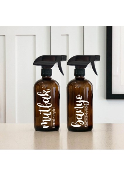 Cam Şişe - Mutfak Tezmileyici & Banyo Temizleyici - 500 Ml.