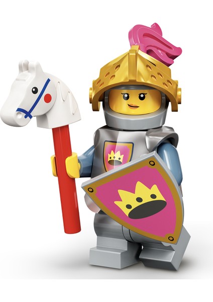 71034 Minifigür Seri 23 - 11 Knight Of The Yellow Castle (Kapalı Paket 1 Adet Minifigür)