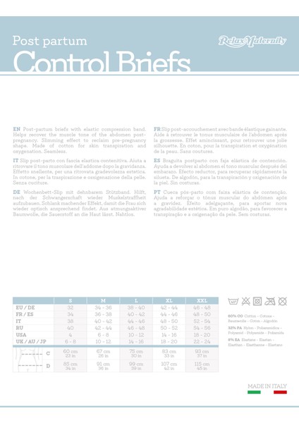 Noctis Post Partum Control Briefs Doğum Sonrası Toparlayıcı Külot Large