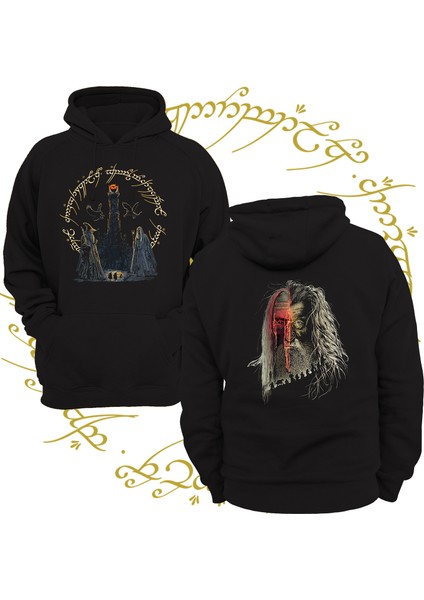 Yüzüklerin Efendisi Gandalf 3 Ipl. Şardonlu, Içi Polar, Çok Kalın, %100 Pamuk Hoodie