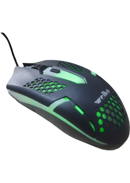 Weibo M-37 1600/2400/3200 Dpi Kablolu Rgb Ledli Oyuncu Mouse